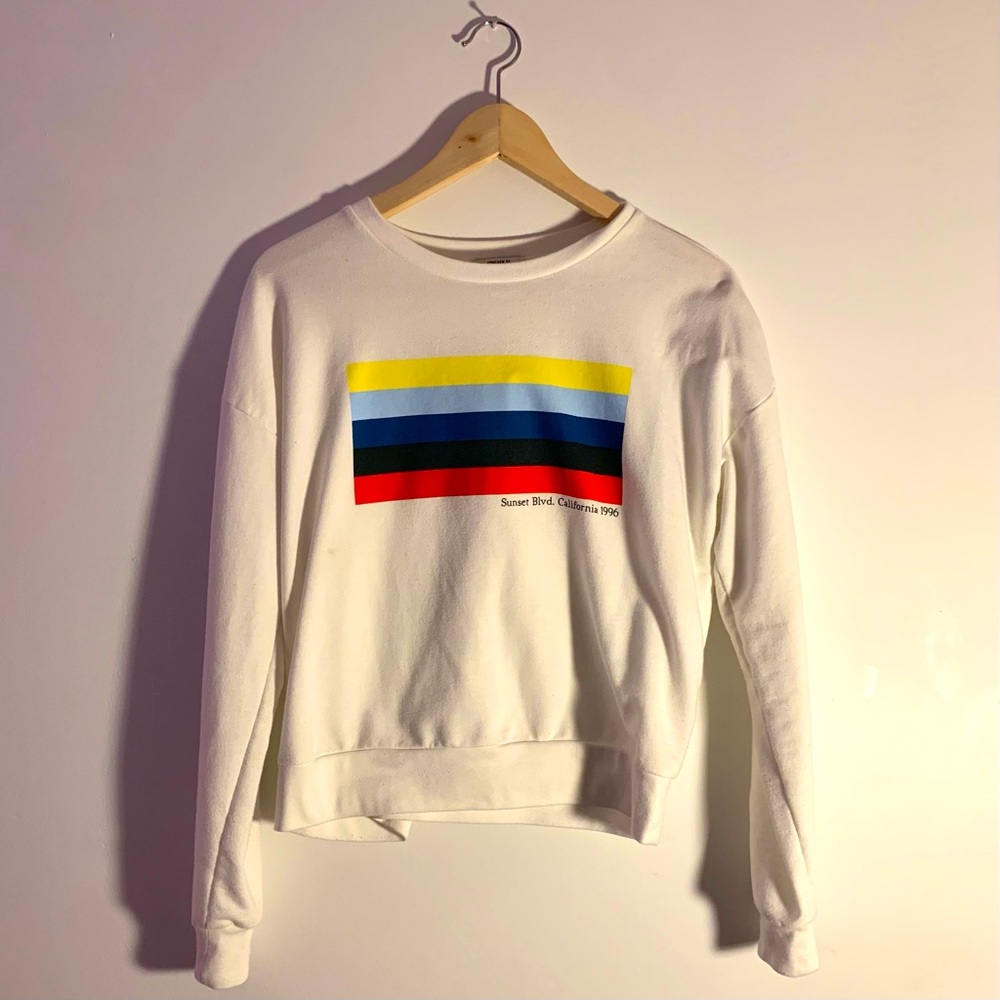 White Californian flag shirt